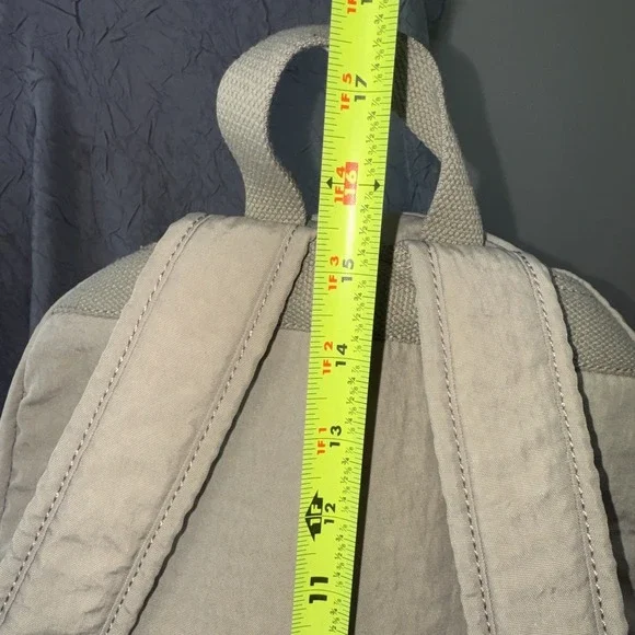 Kipling Seoul S‎ Backpack Almighty Beige No Monkey Lightweight Travel - Picture 3 of 9